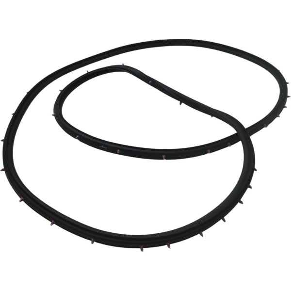 Borracha Porta Dianteira Esquerda Fiat Toro 2016 A 2024 Preto