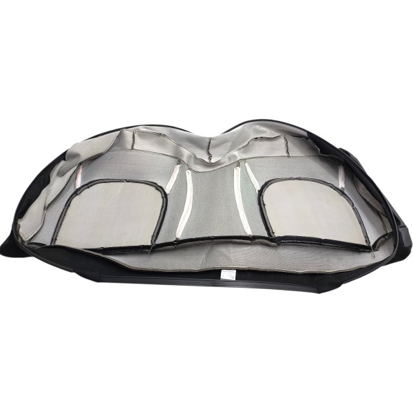 Capa Banco Traseiro Fiat Toro 2016 2017 2018 2019 2020 2021 Preto