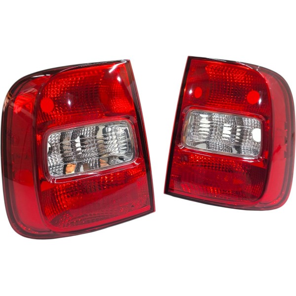 Par Lanterna Traseira Volkswagen Saveiro G5 2009 2010 A 2014 Ambos Lados Vermelho