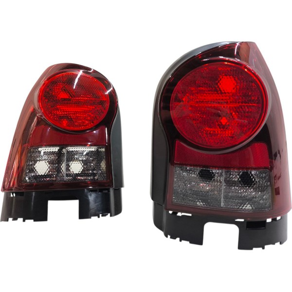 Par Lanterna Traseira Volkswagen Gol G4 2006 2007 A 2014 Ambos Lados Fumê