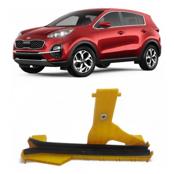 Guia Vidro Traseiro Direito Kia Sportage 2018 2019 A 2021 Cromado