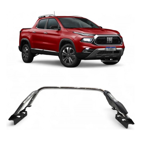 Santo Antônio Fiat Toro 2016 2017 2018 2019 A 2024 Cromado Preto