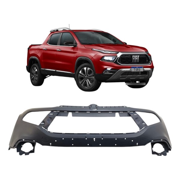 Parachoque Dianteiro Fiat Toro 2016 2017 2018 2019 A 2021 Azul