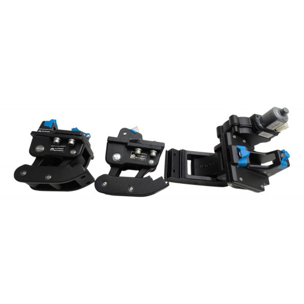 Kit Estribo Retrátil Fiat Titano 2024 2025 2026 Completo Preto