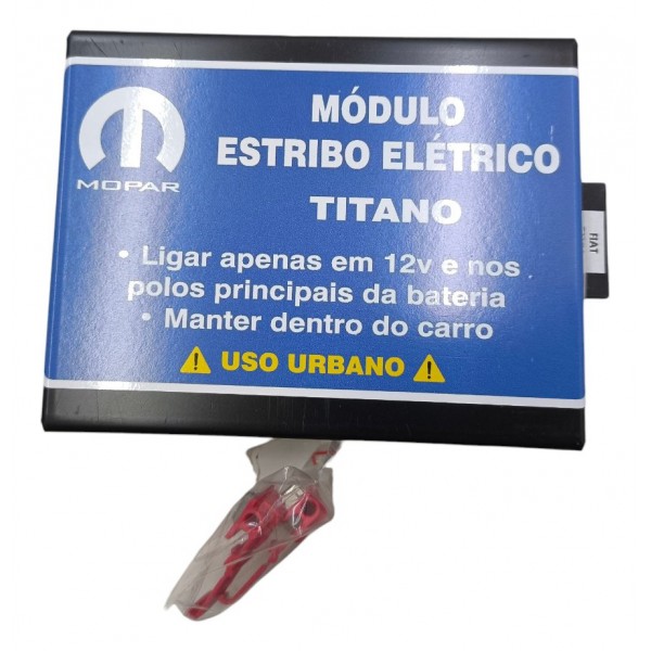 Kit Estribo Retrátil Fiat Titano 2024 2025 2026 Completo Preto