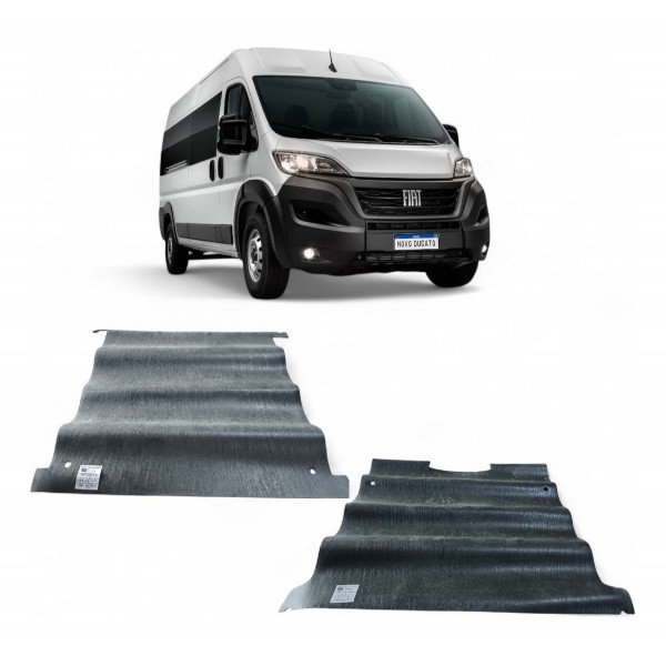 Tapete Compartimento Carga Fundo Frente Scudo Jumpy Expert Preto