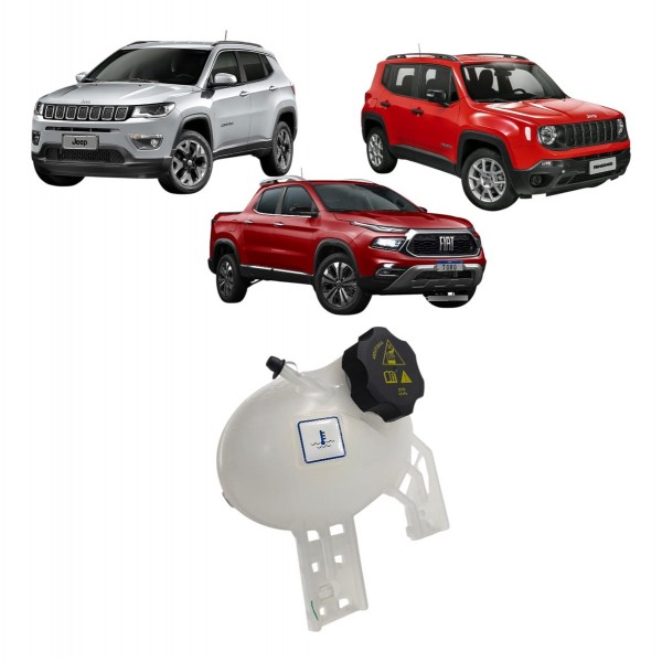 Reservatorio Agua Radiador Fiat Toro Jeep Compass Renegade