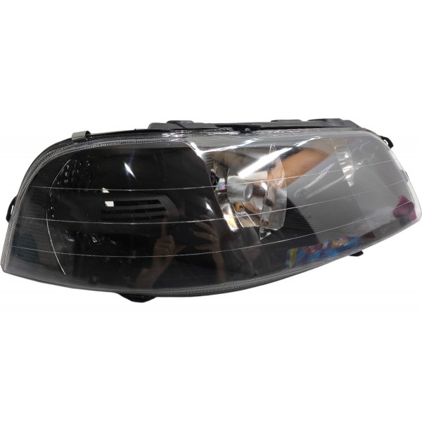 Farol Direito Gol G3 1999 A 2005 Foco Duplo Mascara Negra Direito/passageiro