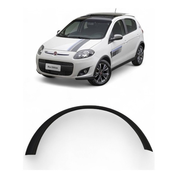 Moldura Paralama Dianteira Direita Palio Sporting 2013 2017 Preto