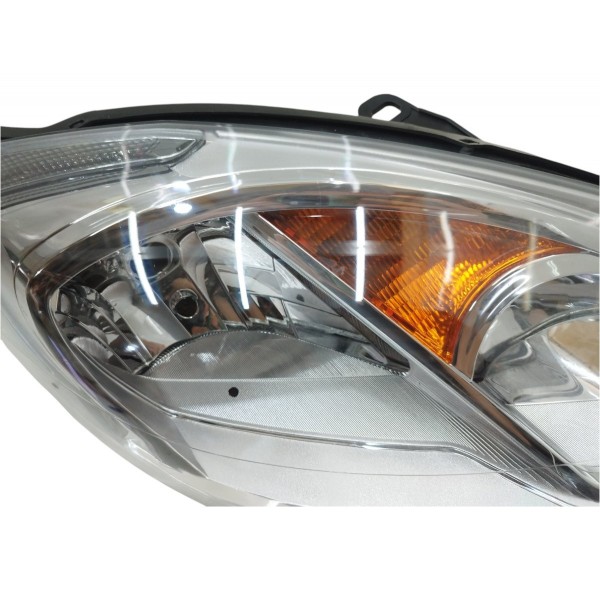 Farol Direito Ford Fiesta 2011 2012 2013 2014 Cromado Direito/passageiro