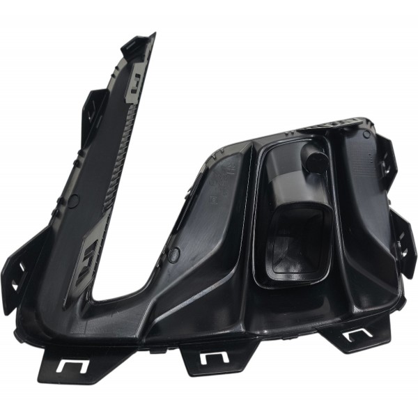 Par Moldura Farol Milha Sem Furo Gm Onix Hatch E Sedan 2026 Preto Ambos Lados