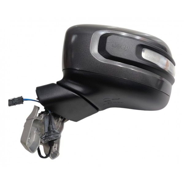 Retrovisor Esquerdo Elétrico Jeep Renegade 2015 A 2021 Pisca