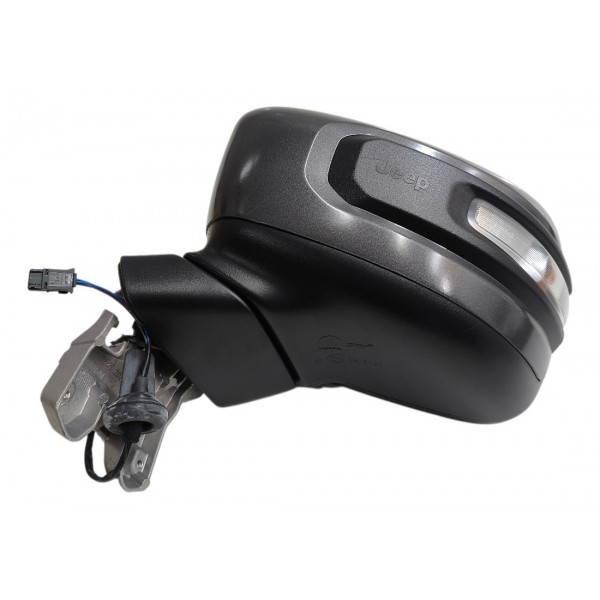 Retrovisor Esquerdo Elétrico Jeep Renegade 2015 A 2021 Pisca