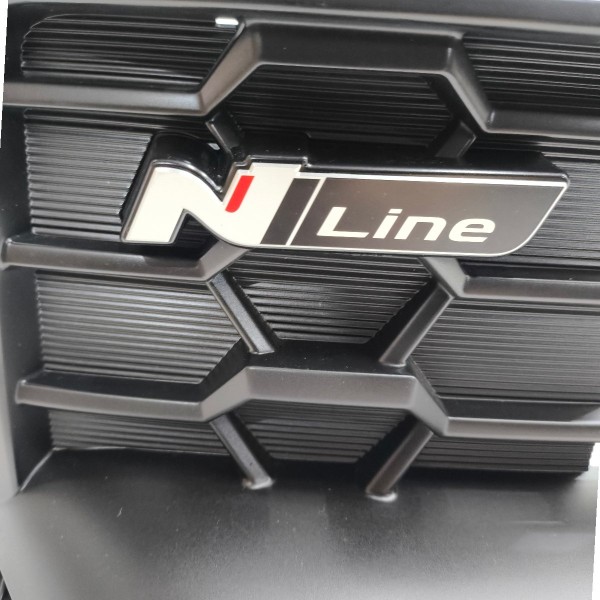 Grade Parachoque Dianteiro Hyundai Creta Nline 2025 2026 Preto Fosco