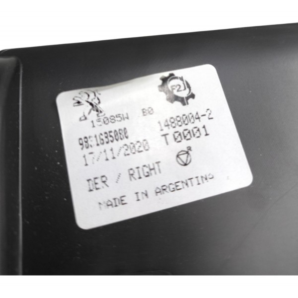 Farol Direito Peugeot 208 2020 2021 2022 2023 2024 Sem Led Direito/passageiro