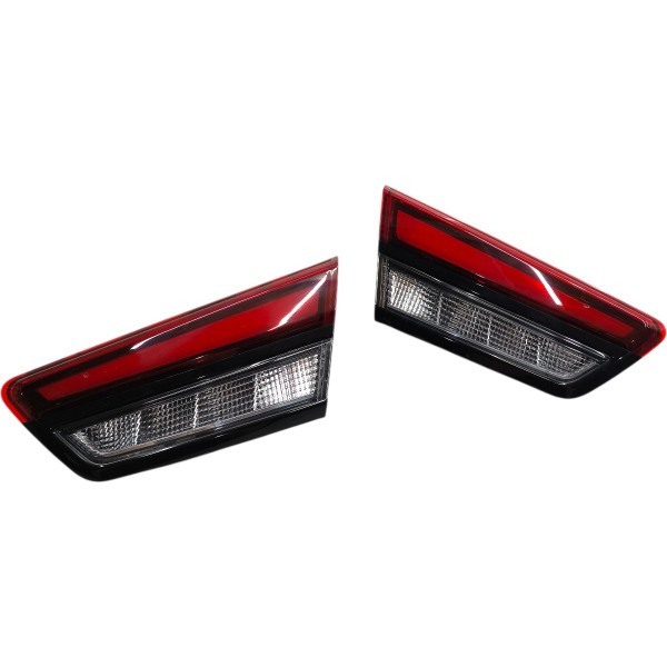 Par Lanterna Porta Mala Honda Wrv 2021 2022 Full Led Ambos Lados Vermelho
