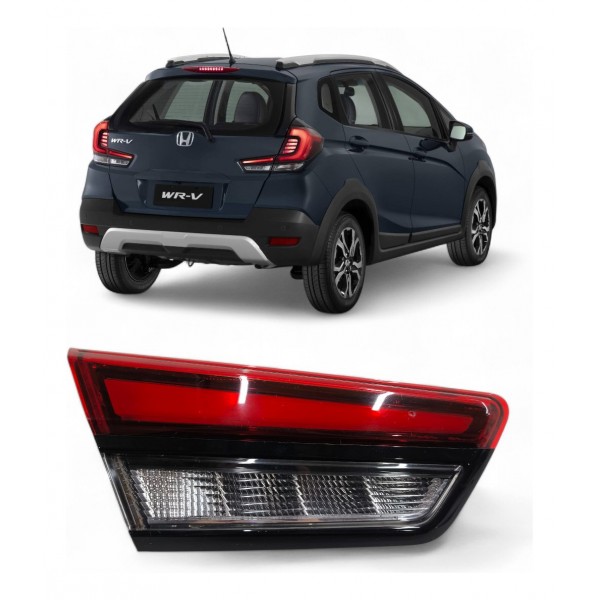 Lanterna Esquerda Traseira Porta Mala Honda Wrv 2021 2022 Esquerdo/motorista Vermelho