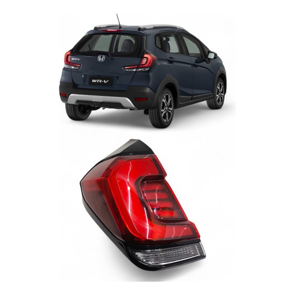 Lanterna Esquerda Honda Wrv 2021 2022 2023 Led Canto Esquerdo/motorista Vermelho