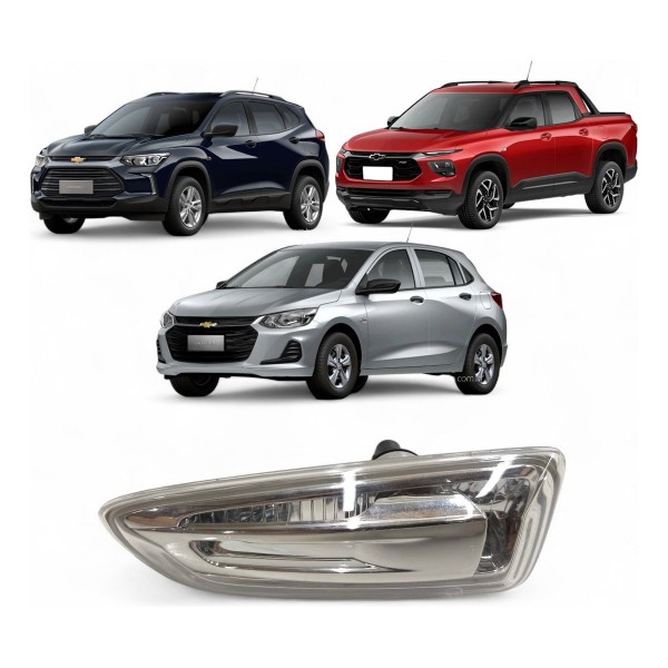 Pisca Esquerdo Paralama Gm Onix Tracker Montana 2020 A 2024 Esquerdo Cristal