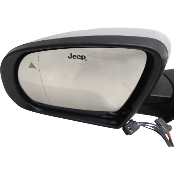 Retrovisor Esquerdo Compass Fil Cromado Fold 2018 A 2024