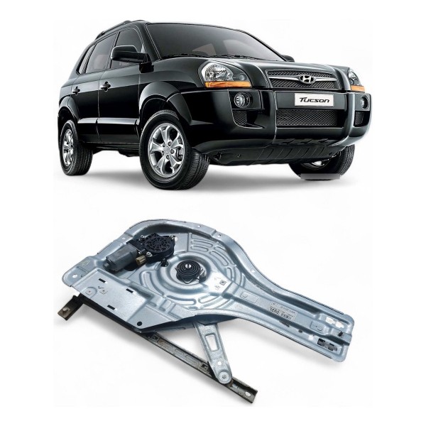 Máquina Vidro Traseira Esquerda Hyundai Tucson 2005 A 2012