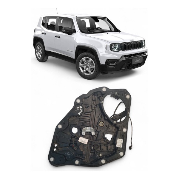 Máquina Vidro Traseira Direita Jeep Renegade 2016 A 2020