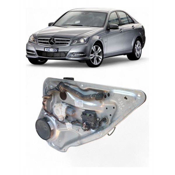 Máquina Vidro Traseira Direita Mercedes C180 2009 A 2014