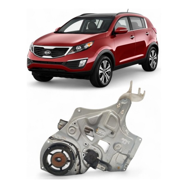 Máquina Vidro Traseira Direita Kia Sportage 2010 A 2017