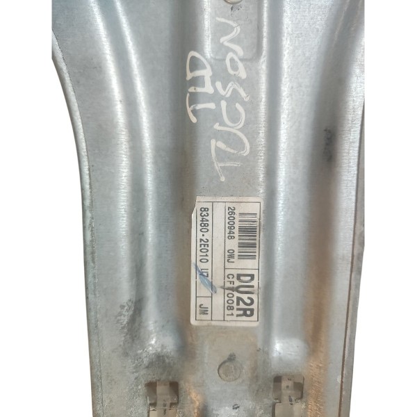 Máquina Vidro Traseira Direita Hyundai Tucson 2007 A 2016