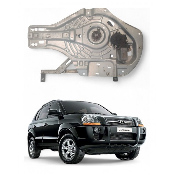 Máquina Vidro Dianteira Direita Hyundai Tucson 2007 A 2016