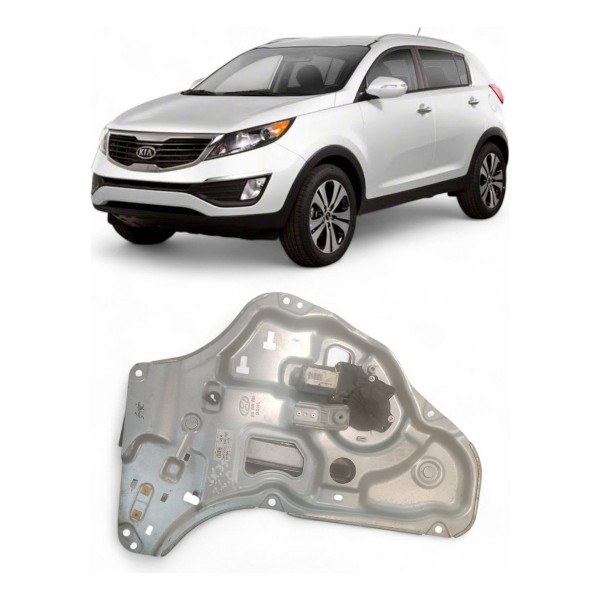 Máquina Vidro Traseira Direita Kia Sportage Ix35 2010 A 2017