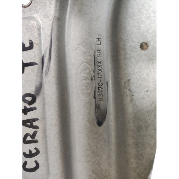 Máquina Vidro Traseira Esquerda Kia Cerato 2009 2010 A 2012