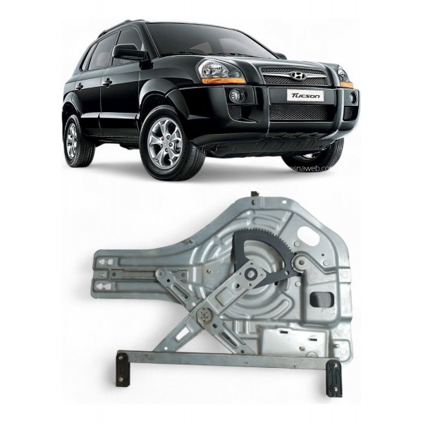 Máquina Vidro Traseira Esquerda Hyundai Tucson 2005 A 2012