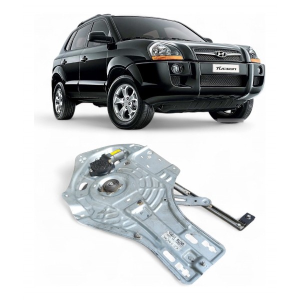 Máquina Vidro Dianteira Dirieta Hyundai Tucson 2007 A 2016