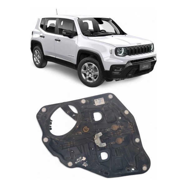 Máquina Vidro Traseira Direita Jeep Renegade 2016 A 2021