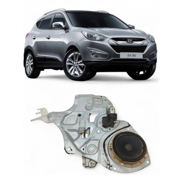 Máquina Vidro Traseira Direita Hyundai Ix35 2011 A 2015