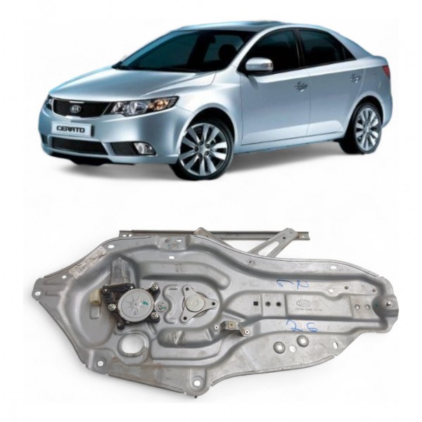 Máquina Vidro Dianteira Direita Kia Cerato 2009 A 2013