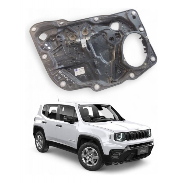 Máquina Vidro Dianteira Esquerda Jeep Renegade 2016 A 2021
