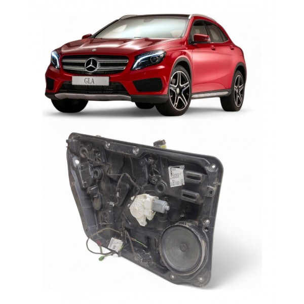 Máquina Vidro Dianteira Esquerda Mercedes Gla200 2014 2018