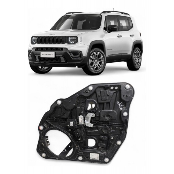 Máquina Vidro Traseira Esquerda Jeep Renegade 2015 A 2021