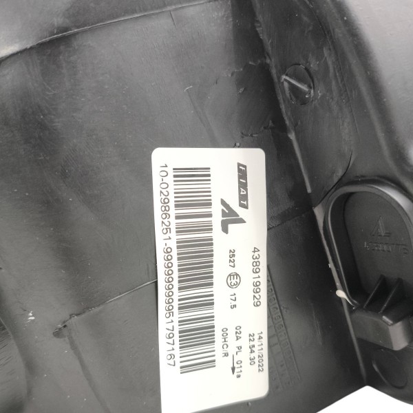 Farol Esquerdo Fiat Palio Strada Siena 2008 A 2020 Negro Esquerdo/motorista