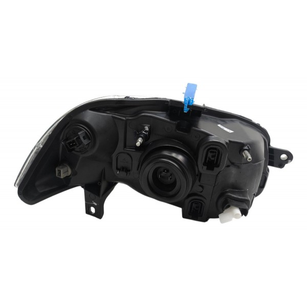 Farol Esquerdo Fiat Palio Strada Siena 2008 A 2020 Negro Esquerdo/motorista