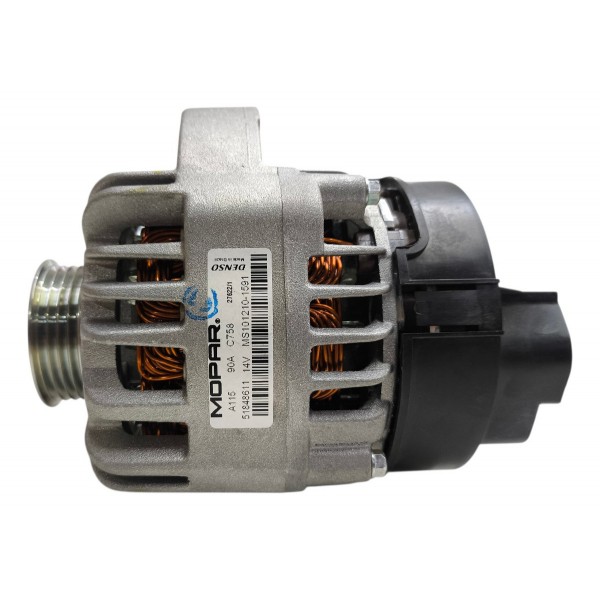 Alternador Fiat 51848611 14v 90a Denso Palio Uno Mobi Siena