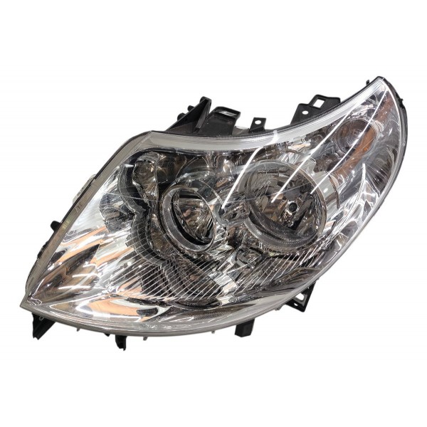 Farol Esquerdo Fiat Ducato 2018 2019 2020 2021 Cromado Esquerdo/motorista