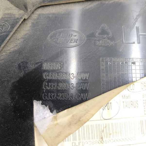 Forro Porta Dianteira Esquerda Land Rover Evoque 2012 A 2019