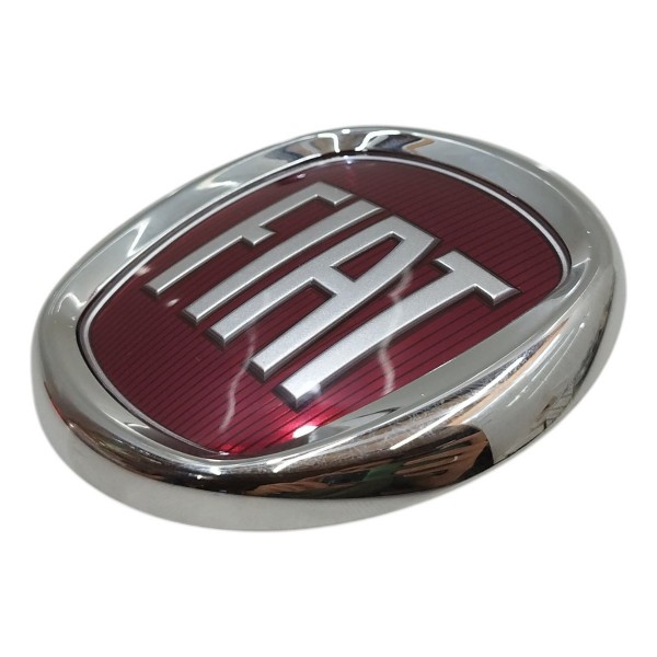 Emblema Dianteiro Fiat Uno 2015 2016 2017 2018 2019 A 2021 Bordô