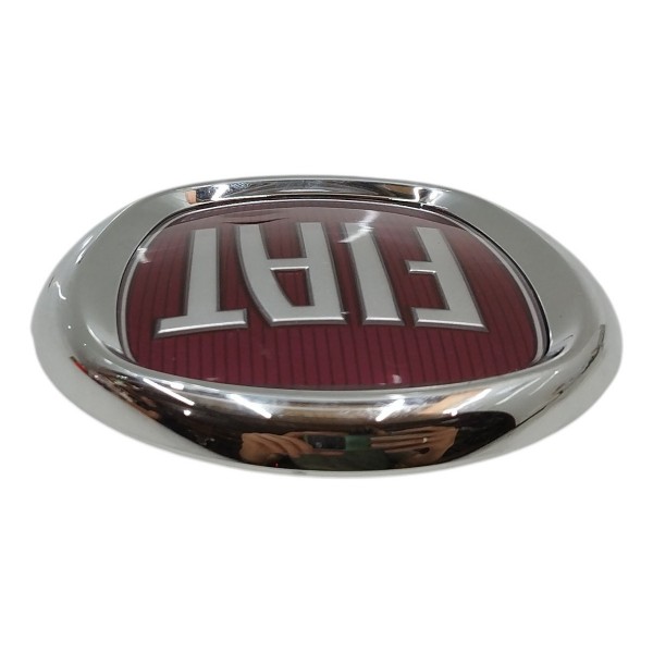 Emblema Dianteiro Fiat Uno 2015 2016 2017 2018 2019 A 2021 Bordô