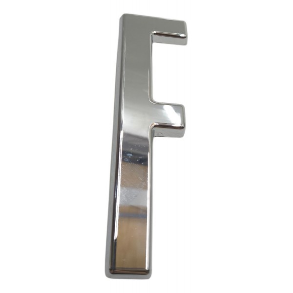 Emblema Sigla Grande Dianteira Fiat Toro 2021 A 2024 Cromado Cromado