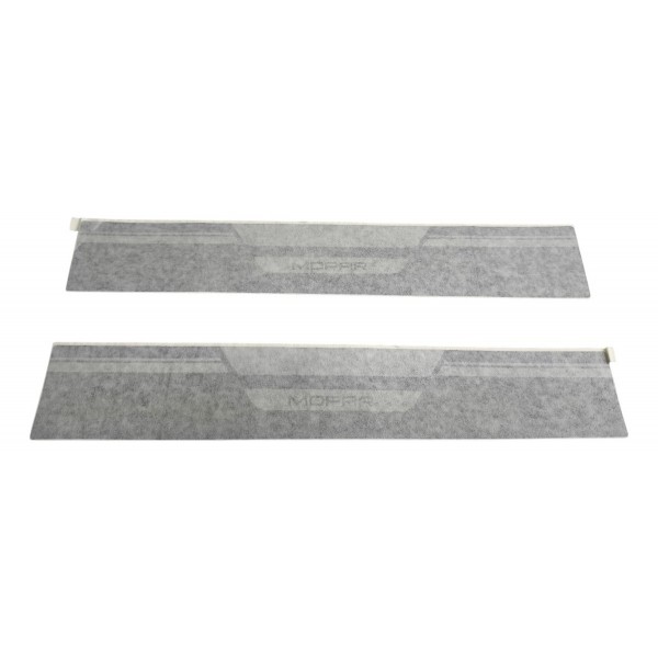 Par Protetor Soleira Fiat Strada 2021 2022 2023 2024 2025 Preto