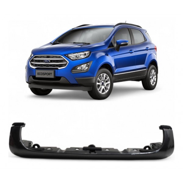 Moldura Central Painel Instrumentos Ford Ecosport 2018 2022 Cinza Brilhante